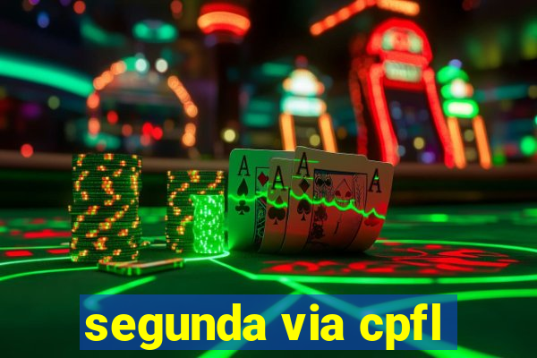 segunda via cpfl